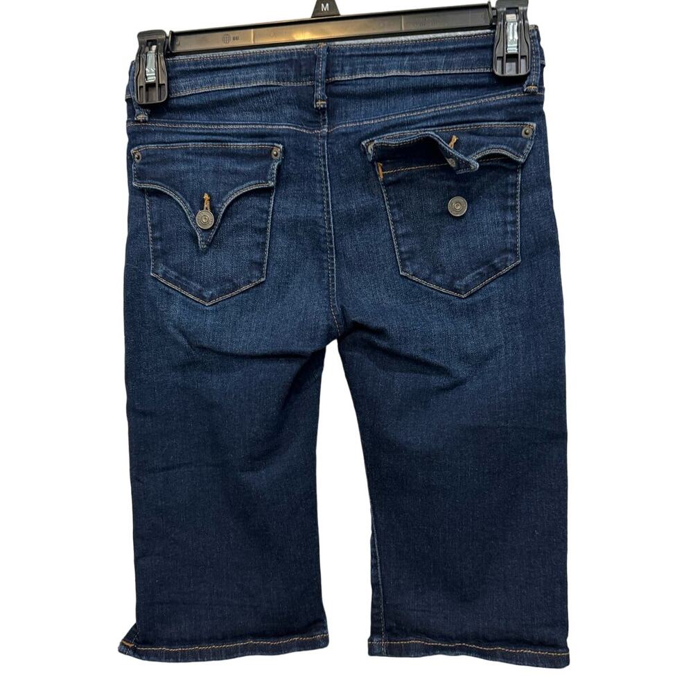 HUDSON $145 Viceroy Knee Length Shorts Dark Wash Size 27 - Picture 4 of 11